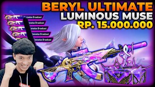 NEKAT GACHA SKIN BERYL ULTIMATE SENILAI RP 15.000.000 ?! WOW BAGUS BANGET !! - PUBG MOBILE