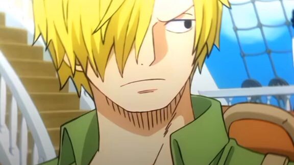 sanji without facial hair😳