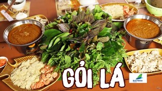 Gỏi Lá - Hương Vị Núi Rừng - Ẩm Thực Đường Phố - VTV Travel