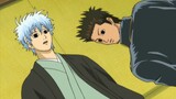 Gintoki had a miserable day after losing his memory. He was either being beaten or on the way to be 