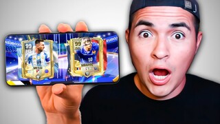 JAMÁS PENSÉ QUE ME SALDRÍA ESTOS JUGADORES en FC MOBILE 😱 *ABRO 50 SOBRES COPA AMÉRICA & EURO*