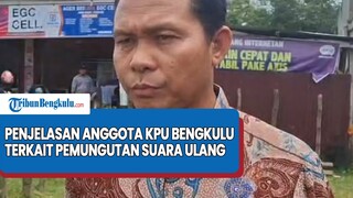 Penjelasan Anggota KPU Provinsi Bengkulu, Terkait Pemungutan Suara Ulang Di Bengkulu Tengah