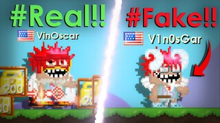 I do Fake YouTuber Prank in Growtopia ( LMAO!! )