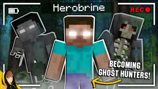 Hunting for GHOSTS & HEROBRINE in Minecraft!! [1.16.5 - Forge Mod] w/CH3k