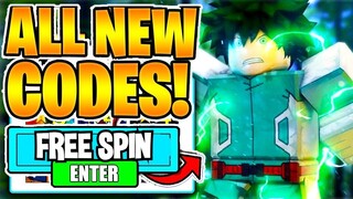 Roblox My Hero Mania All New Codes 2021 November