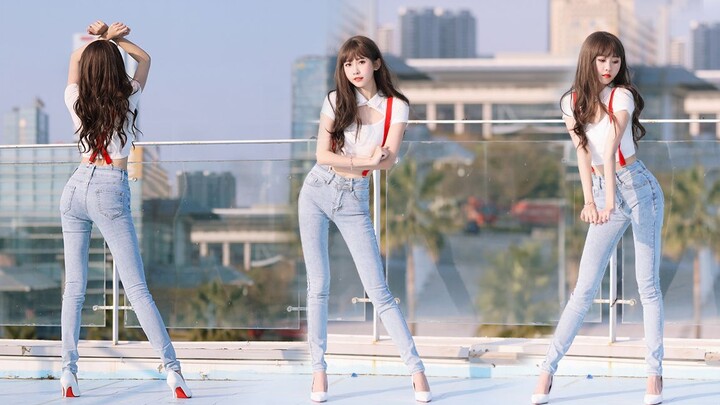 Are these the jeans you were looking for? High-heeled strap dance-Girl'sDay "Expectation"