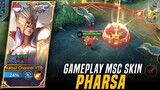 NEW MSC SKIN: PHARSA 'HIEROPHANT' FULL GAMEPLAY!! - MOBILE LEGENDS: BANG-BANG