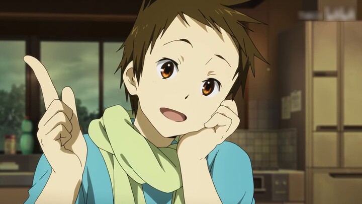 He is the all-knowing "database" and the epitome of "us" in Hyouka