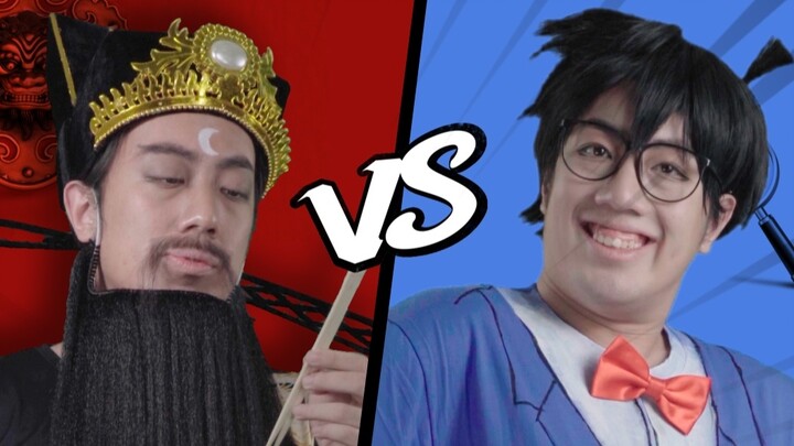 Bao Zheng vs. Edogawa Conan [Super Time Rap Battle]