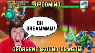 Upcoming YouTuber Dragon: GeorgeNotFound Dragon Joins Dream in Dragon City 2021