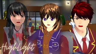 Scandalous in the restaurant 'HighLight' MY CRUSH IS A GAY - EPISODE 25 || SAKURA School Simulator