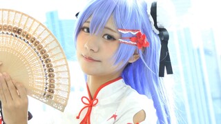 Xiaoyou สุดน่ารัก ~ ชุดกี่เพ้ายูนิคอร์น "Azur Lane" @ Hong Kong Animation and Game Festival