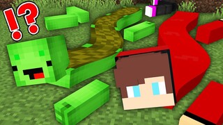 How JJ and Mikey Survive Without Arms and Legs in Minecraft - Maizen