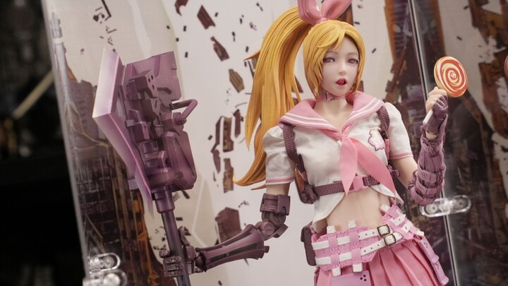 Doomsday style battle girl! [Wu Ge shares] I8TOYS Katie CANDY Standard Edition + Battle Damaged Edit