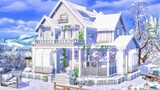 [The Sims 4 Quick Build] Fresh Garden Villa丨Three bedrooms and two halls attic balcony Modern decora