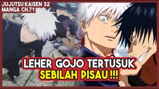 JJK S2 (71) | GOJO TERDESAK!!! Lehernya TERTUSUK PISAU yang Fushiguro Lancarkan!!