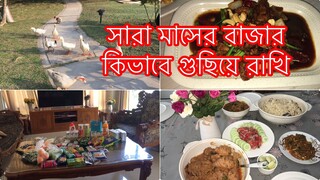 চলো গ্রামের পরিবেশে যাই ll বিয়ে বাড়ির স্টাইলে গরুর মাংসের রেজালা রান্না ll weekend Grocery shopping