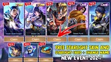 NEW! GUARANTEED FREE STARLIGHT SKIN AND STARLIGHT CARD + CHANGE NAME CARD! | MOBILE LEGENDS 2024