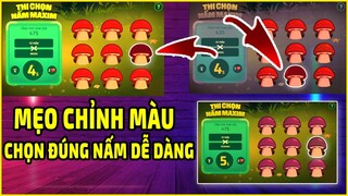 Mẹo Chỉnh Màu “ Thi Chọn Nấm Maxim” Giành Chiến Thắng | Cách Chọn Nấm Maxim Free Fire | Cục Tạ Lee