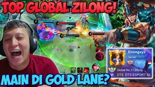 MAIN WANWAN VS ENONGXYZ TOP GLOBAL ZILONG DI GOLD LANE !!