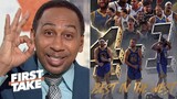 FIRST TAKE "King Steph makes Unstoppable Dub Dynasty" Stephen A on Warriors beat Mavericks to Finals
