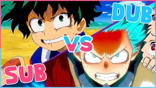My Hero Academia | Sub vs Dub - Deku