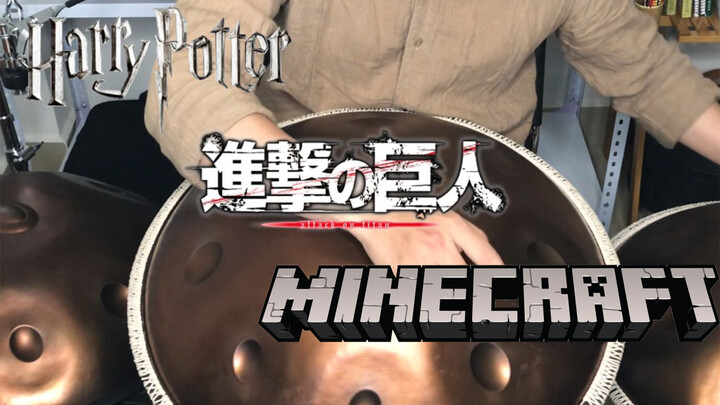 Pertunjukan Musik Attack On Titan & Minecraft & Harry Potter