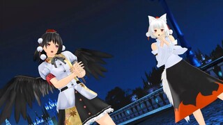 【東方mmd】射命丸文＆犬走椛でエレクトリック・スター