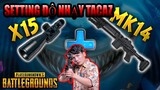 Setting Độ Nhạy Và Nút Điều Khiển Của Tacaz - Setting Pubg 4 Ngón Sấy Scope Cao Không Giật Xuyen Do