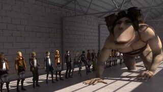 😱 This is the true size of the Titan!——"Attack on Titan"