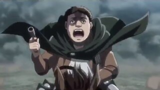 Levi vs Beast titan | 1st epic fight | AOT