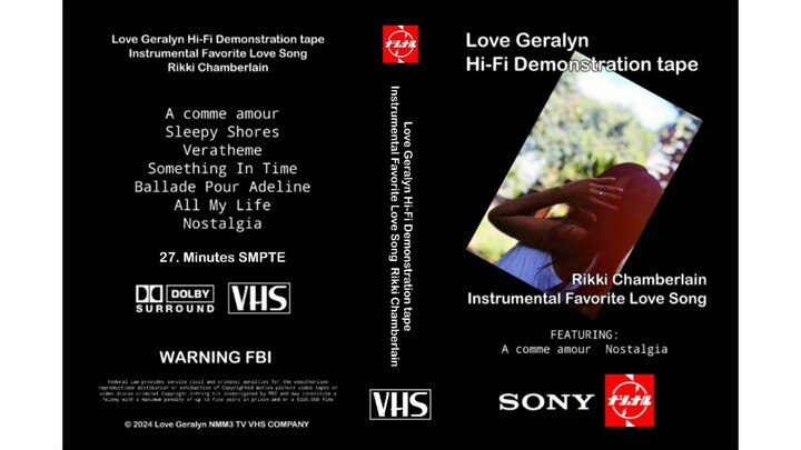 Love Geralyn Hi-Fi Demonstration tape Instrumental Favorite Love Song