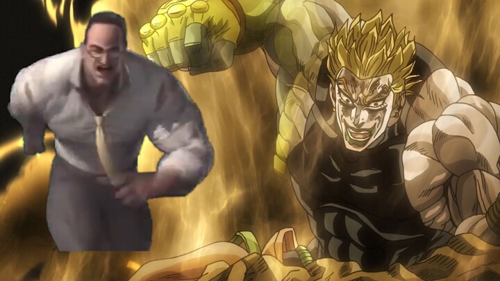 Armstrong helps Jotaro at the critical moment