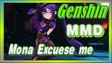 [Genshin,  MMD]Mona: 'Excuese me?'