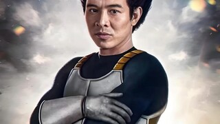 Jet Li is very suitable to play Vegeta, so domineering