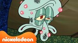 Spongebob | Momen-Moment Tersedih Squidward di Episode Baru 🥲 | Nickelodeon Bahasa