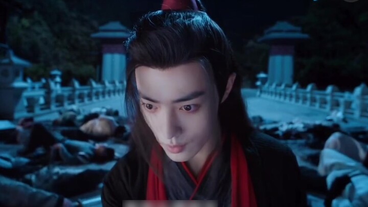 【Chen Qing Ling】‖A compilation of Wei Wuxian’s four blackened clips, Xiao Zhan’s eyes are so intense