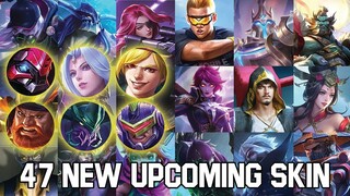 47 UPCOMING NEW SKIN MOBILE LEGENDS (DRAGON SQUAD) - Mobile Legends Bang Bang