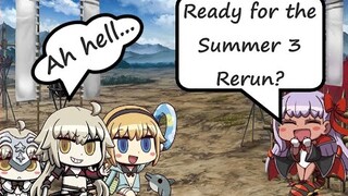 [FGO NA] Summer BB bullies the Jeanne Sisters | GUDAGUDA 4 - Kurokawa Castle Battle