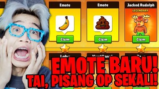 WaW!!! BELI STUMBLE PASS EMOTE, SKIN BARU, ADA PISANG, TAI, MANUSIA RUSA! YG PISANG PALING OP! 100%