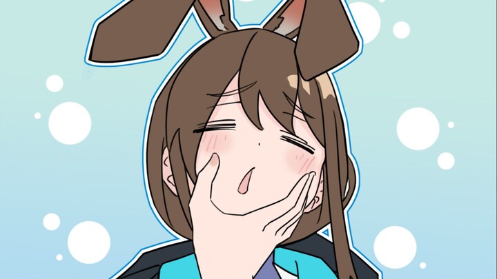 [ Arknights ] Pinching the bunny face (secretly photographing Amiya who was caught