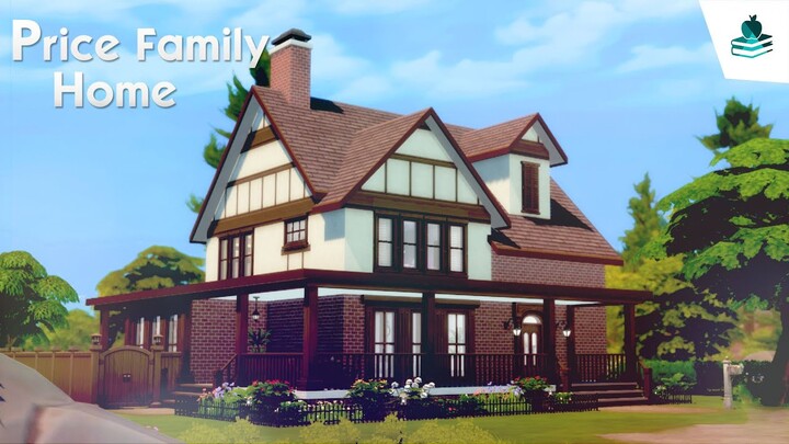 How I Built the Price Family Home! 🏡🌲 | The Sims 4 High School Years | Speed Build | No CC