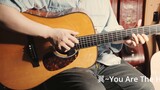 [Fingerstyle] My dream in middle school was to be able to play this song "Wing~You Are The Hero" by 