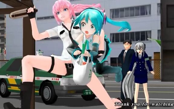 【七分熟中字】【第17回MMD杯本選】LUKA VS 抢劫犯