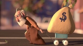 An old man spent his entire life and savings just to realize his childhood dream. This animation is 