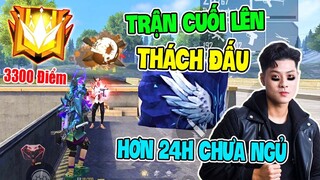 [Free Fire] Gần 3300 Điểm Mới Lên Được Rank Thách Đấu Mùa 21 Sau Hơn 24h Chưa Ngủ | Lưu Trung TV