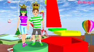 Yuta Obby Parkour Demi Mobil Baru Buat Pulang Kampung | Sakura School Simulator @Ebi Gamespot