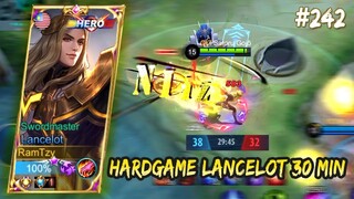 HARDGAME LANCELOT 30 MIN, LAWAN MINSITTAR, KUFRA, HARLEY, YVE, DAN ALDOUS HERO LATE GAME SEMUA 😢