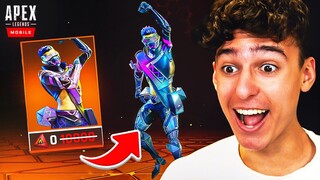 I GOT INSANE FREE SKINS from APEX LEGENDS MOBILE