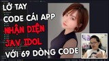 Code app Nhận Diện Khuôn Mặt JA.V Idol dùng AI/Machine Learning với face-api.js